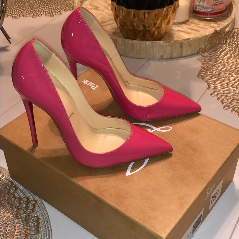 Pink Christian louboutin👠🎀 35.5